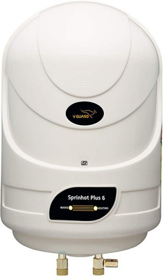 V-Guard Sprinhot Plus 6 L Storage Water Geyser(Ivory)