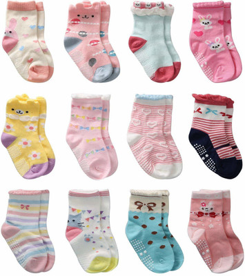 Citymegastore Baby Girls Solid Ankle Length(Pack of 3)