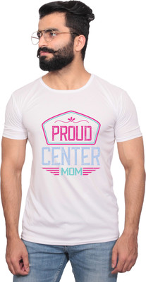 NITYANAND CREATIONS Conversational Men Round Neck Multicolor T-Shirt
