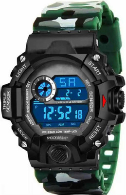 Razyloo 01+SSM Amazing Digital Watch  - For Men