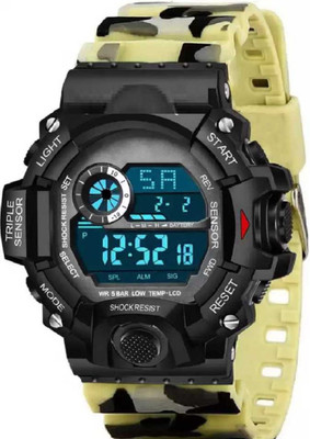 Razyloo 01+SSM Amazing Digital Watch  - For Men
