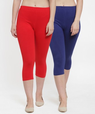 DRAXSTAR Capry Women Red, Blue Capri