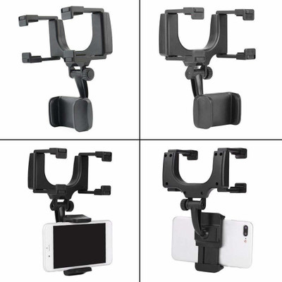 BSVR Car Mobile Holder for Windshield(Black)