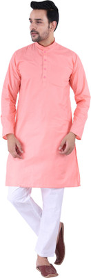 HUZUR Men Kurta Pyjama Set