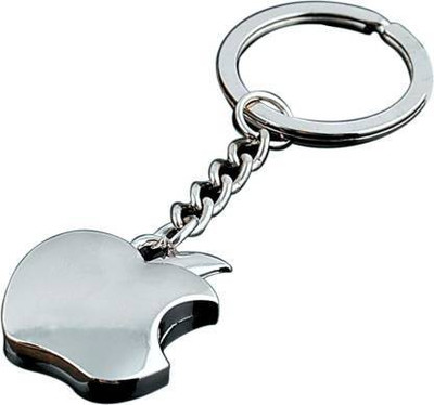Vishu ENT Ap-ple Metallic Key Ring Key Chain Key Chain