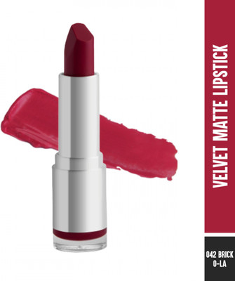 COLORBAR VELVET MATTE LIPSTICK(042 BRICK-O-LA, 4.2 g)