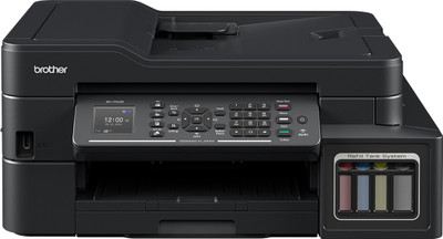 Brother MFC-T910DW Multi-function WiFi Color Printer (Black, Ink Bottle)
