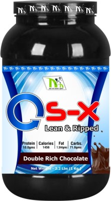 NUTRO SPORTS NUTRITION QS-X Weight Gainers/Mass Gainers(1 kg, DOUBLE RICH CHOCOLATE)