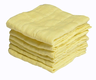 Glus Solid Roti Square Flap Cover(Yellow, 6)
