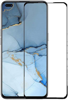 KARTRAY Edge To Edge Tempered Glass for Oppo Reno3 Pro(Pack of 1)