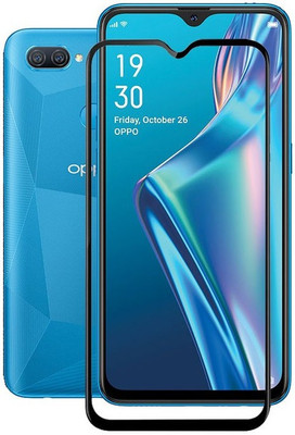 Elica Edge To Edge Tempered Glass for Oppo A12(Pack of 1)