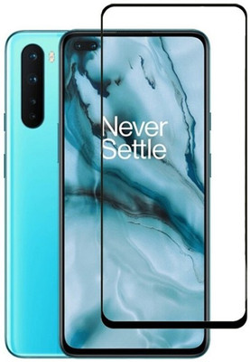 FITSMART Edge To Edge Tempered Glass for OnePlus Nord(Pack of 1)