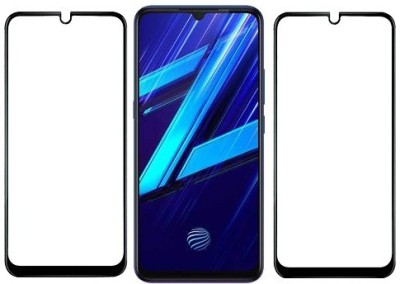 KARTRAY Edge To Edge Tempered Glass for Vivo Z1x(Pack of 2)