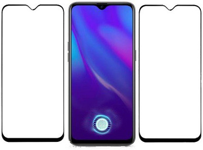 KARTRAY Edge To Edge Tempered Glass for OPPO K1(Pack of 2)