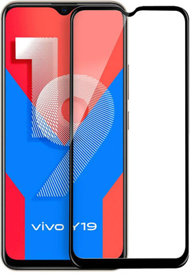 Trust Edge To Edge Tempered Glass for Vivo Y19(Pack of 1)