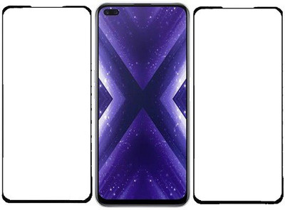 KARTRAY Edge To Edge Tempered Glass for Realme X3(Pack of 2)