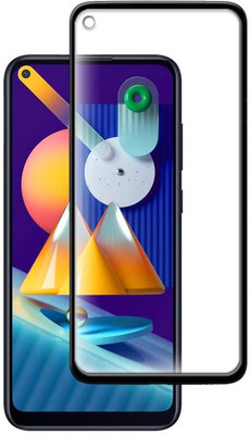 Helix Edge To Edge Tempered Glass for Samsung Galaxy M11(Pack of 1)