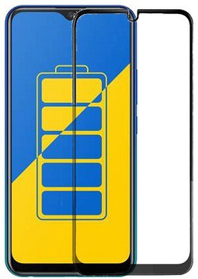 KARTRAY Edge To Edge Tempered Glass for Vivo Y15(Pack of 1)
