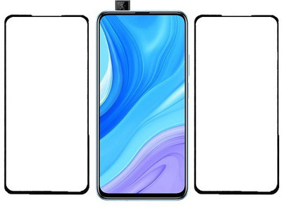 KARTRAY Edge To Edge Tempered Glass for Huawei Y9s(Pack of 2)