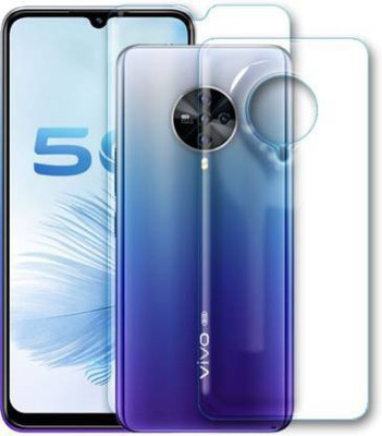 PR SMART Front and Back Tempered Glass for Vivo S6(Pack of 2)