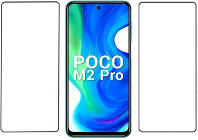 KARTRAY Tempered Glass Guard for Poco M2 Pro(Pack of 2)