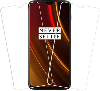 KARTRAY Tempered Glass Guard for OnePlus 6T(Pack of 2)