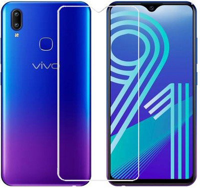 KARTRAY Tempered Glass Guard for Vivo Y91(Pack of 1)