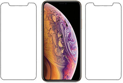KARTRAY Tempered Glass Guard for Apple iPhone XS Max(Pack of 2)