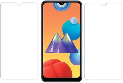 KARTRAY Tempered Glass Guard for Samsung Galaxy M01s(Pack of 2)
