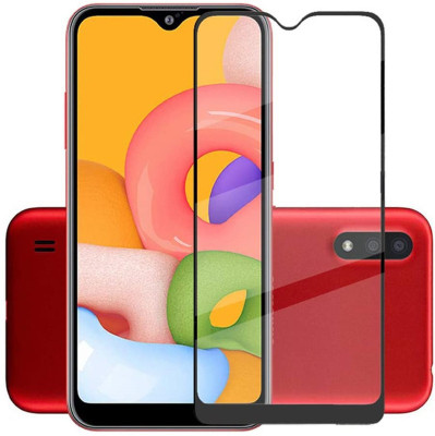 Elica Tempered Glass Guard for Samsung Galaxy A01(Pack of 1)