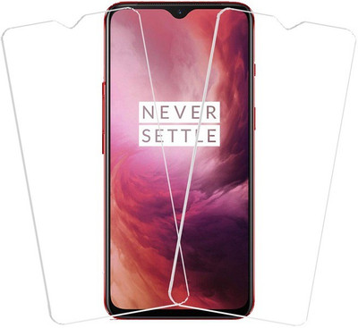 KARTRAY Tempered Glass Guard for OnePlus 7(Pack of 2)