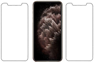 KARTRAY Tempered Glass Guard for Apple iPhone 11 Pro Max(Pack of 2)