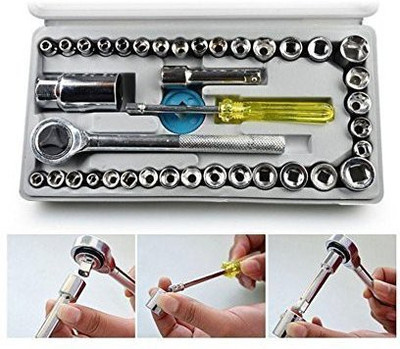 ADAKASI V123 Hand Tool Kit(40 Tools)