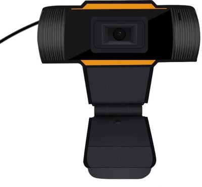 woley USB 2.0 PC Rotatable HD Webcam Web Camera  Webcam(Black)