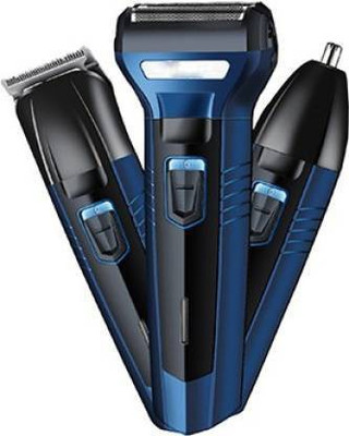 NEXT ANGLE STOREMART Best Quality Trimmer for Men Trimmer 60 min  Runtime 2 Length Settings(Blue)