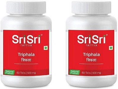 Sri Sri Tattva Triphala 500Mg Tablet - 60 Count (Pack of 2)(Pack of 2)