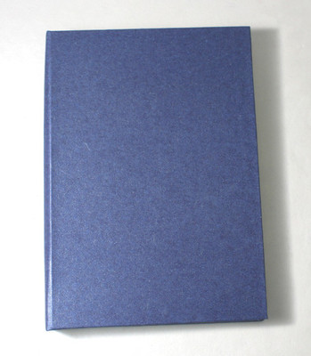 Camlon Exports Recycled Handmade A5 Diary unruled 96 Pages(Blue)