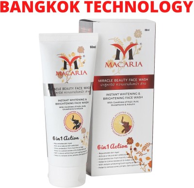 MACARIA miracle beauty face wash / fairness face wash best / handsome men face wash Face Wash(60 g)