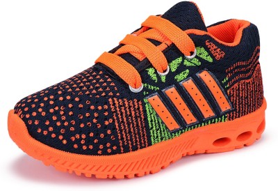 Axter Boys Lace Sneakers(Orange)