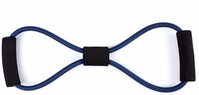 TABARET 8-Shape Rubber Loop Pull Sports Resistance Resistance Tube(Blue)