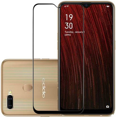 KARTRAY Edge To Edge Tempered Glass for Oppo A5s, Oppo A7, Oppo A11k, Oppo A12(Pack of 1)