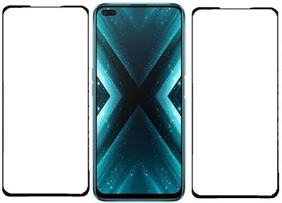 KARTRAY Edge To Edge Tempered Glass for Realme X3 Superzoom(Pack of 2)