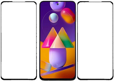 KARTRAY Edge To Edge Tempered Glass for Samsung Galaxy M31s(Pack of 2)
