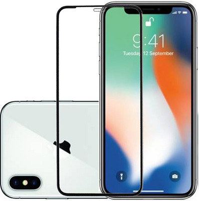 KARTRAY Edge To Edge Tempered Glass for Apple iPhone X, Apple iPhone XS, Apple iPhone 11 Pro(Pack of 1)