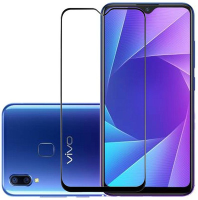 KARTRAY Edge To Edge Tempered Glass for Vivo Y95(Pack of 1)