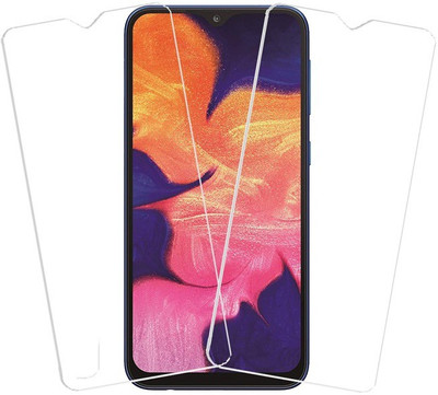 KARTRAY Tempered Glass Guard for Samsung Galaxy A10(Pack of 2)