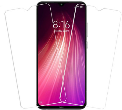 KARTRAY Tempered Glass Guard for Mi Redmi Note 8(Pack of 2)