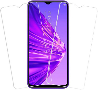 KARTRAY Tempered Glass Guard for Realme 5(Pack of 2)