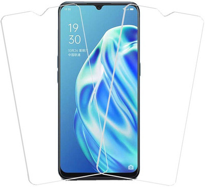 KARTRAY Tempered Glass Guard for Oppo F15, Oppo F17, Vivo V20, Vivo V20 SE(Pack of 2)