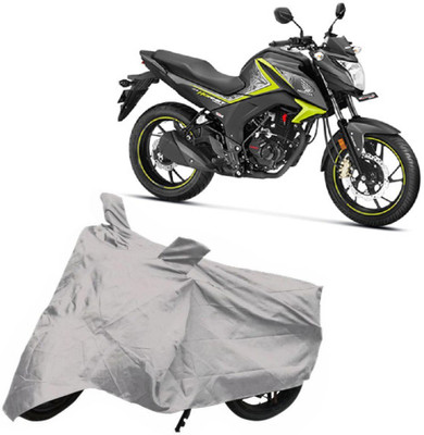 Adhvik Two Wheeler Cover for Honda(CB Hornet 160, Silver)